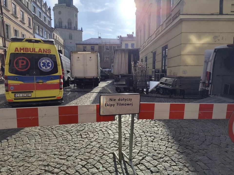 Zdjęcia do nowej produkcji na Starym Mieście w Lublinie