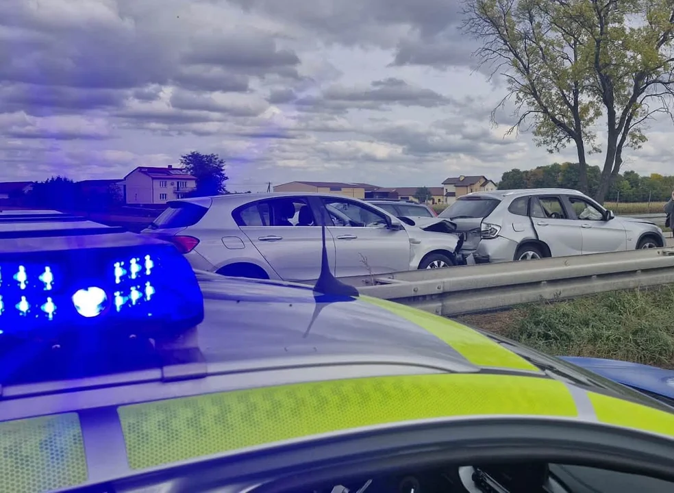 Jeden wypadek po drugim na S12 w woj. lubelskim. Łącznie cztery osoby poszkodowane