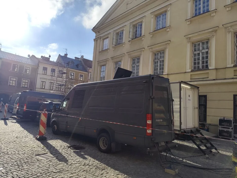 Zdjęcia do nowej produkcji na Starym Mieście w Lublinie