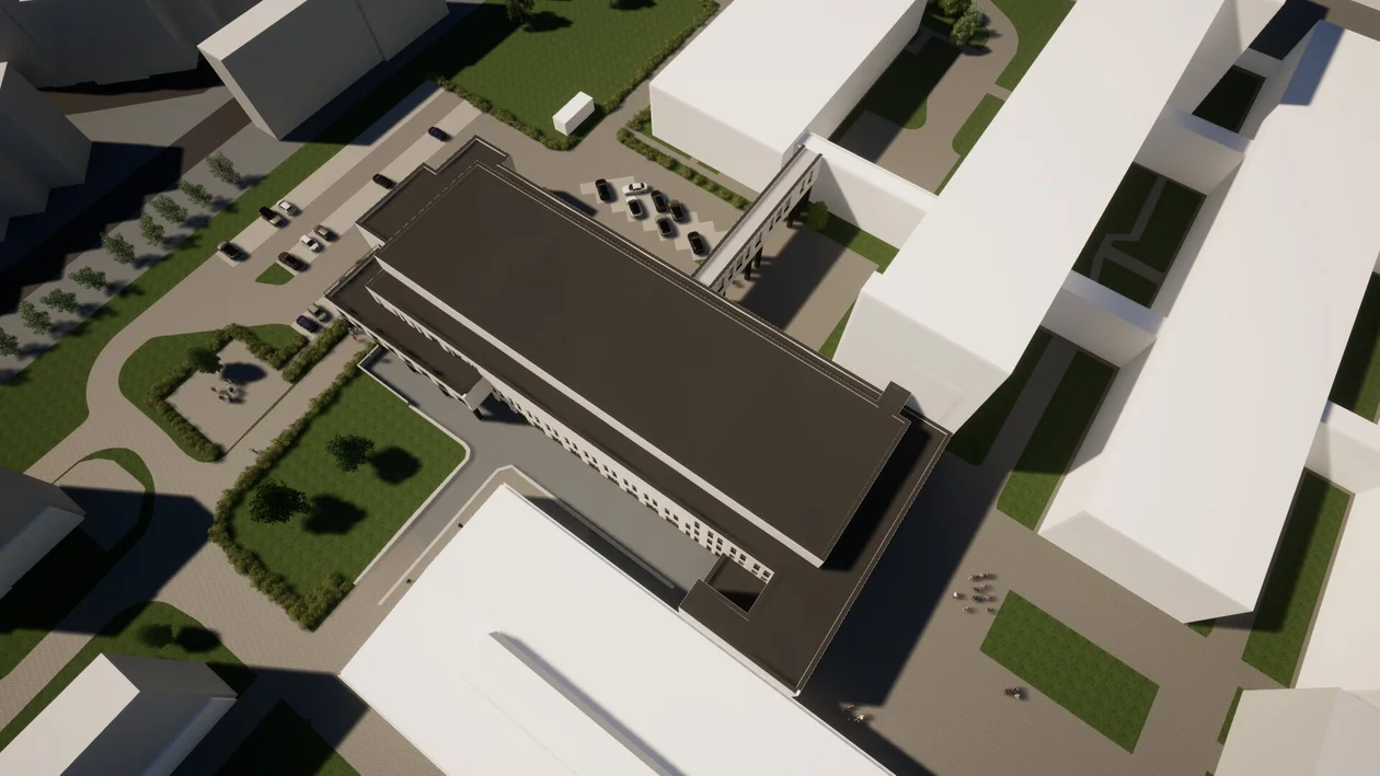 Szpital w Lublinie czeka rozbudowa. Będzie leczył na co dzień, a w razie konfliktu da schronienie ok. 800 osobom