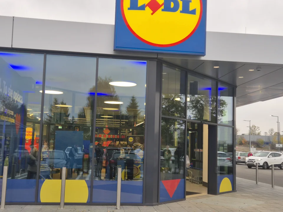 Otwarcie Lidla przy ulicy Turystycznej w Lublinie
